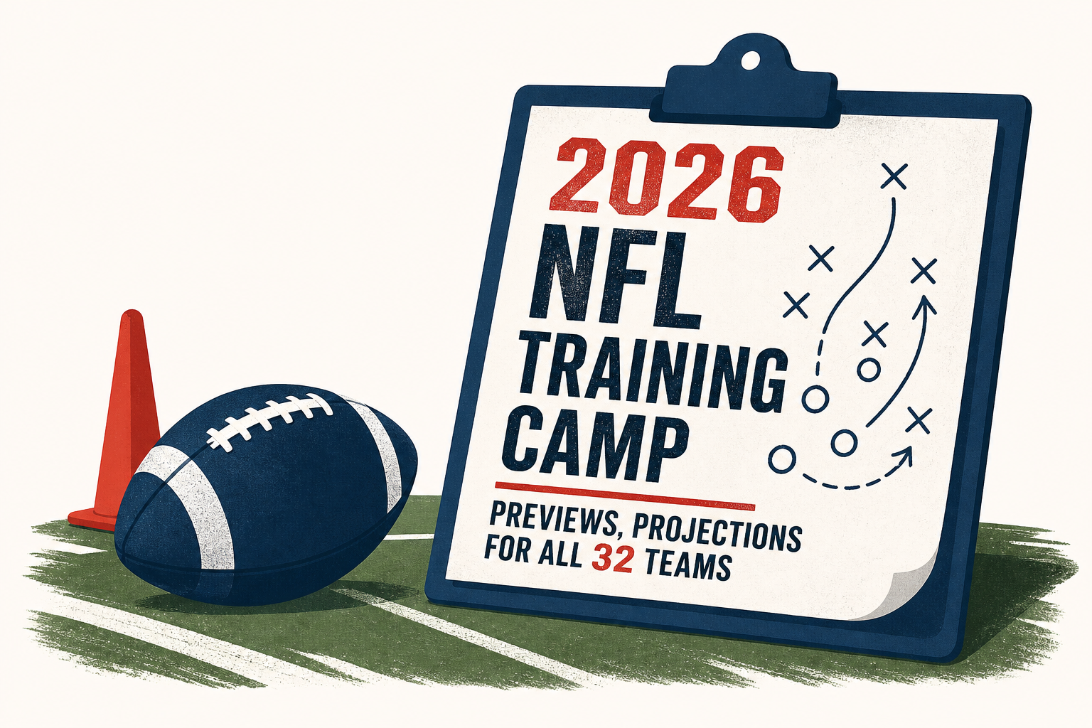 2026 NFL training camp previews, projections for all 32 teams