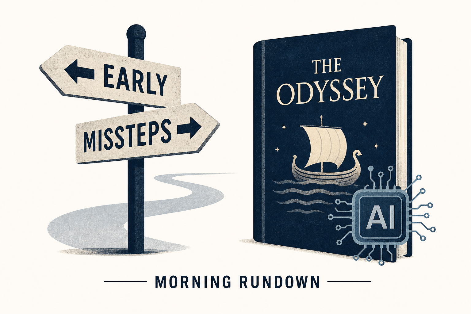 DHS chief’s early missteps and an AI-generated version of ‘The Odyssey’: Morning Rundown