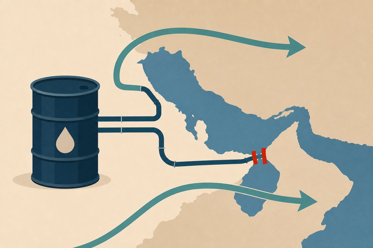 Mideast oil producers reduce their reliance on Hormuz