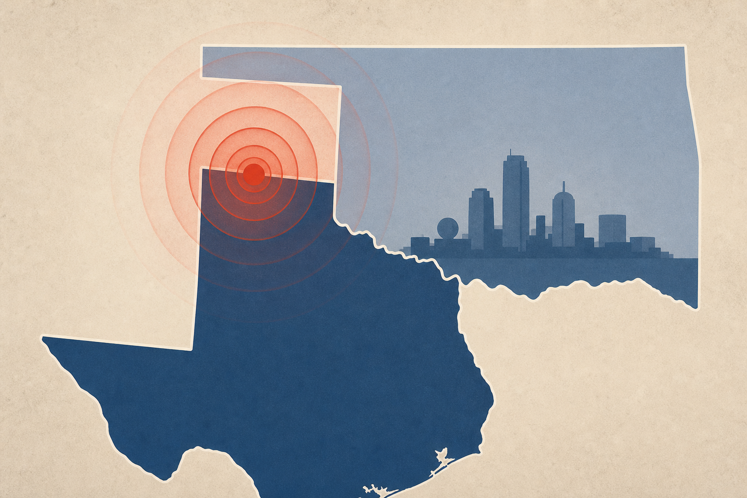 Rare magnitude 5.0 earthquake strikes Texas Panhandle, felt in Oklahoma City