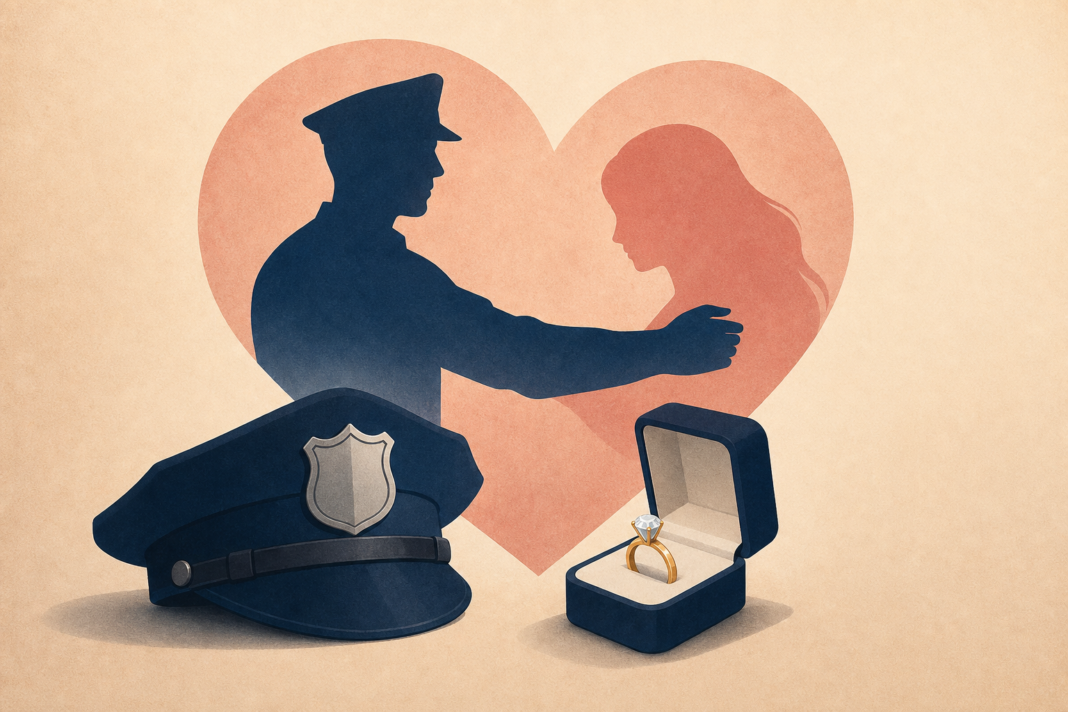 Selfless cop proposed to girlfriend just hours before sacrificing his life to save her