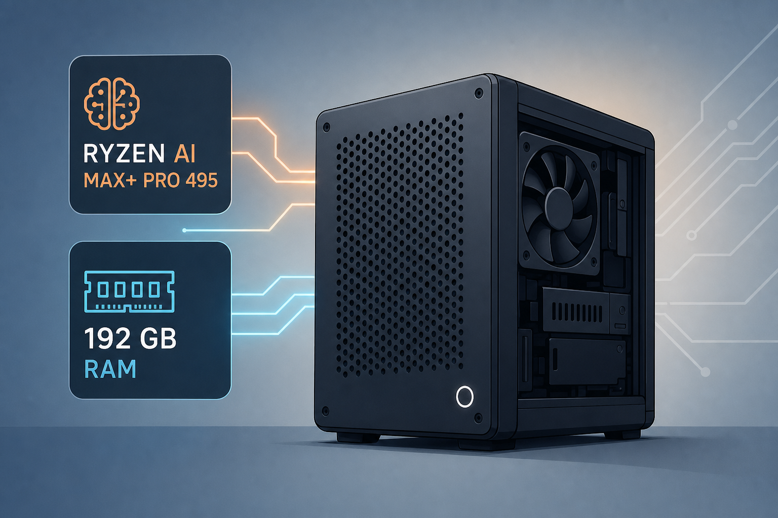Framework launches world's first mini-ITX desktop PC with Ryzen AI Max+ Pro 495 and 192 GB RAM
