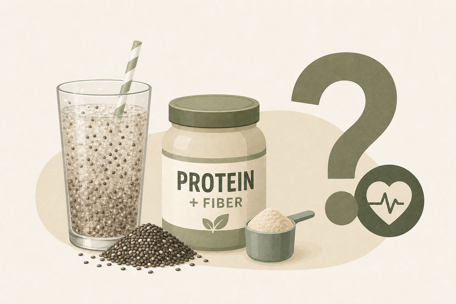 Chia seeds in soda, protein and fiber-maxing. Is it healthy?