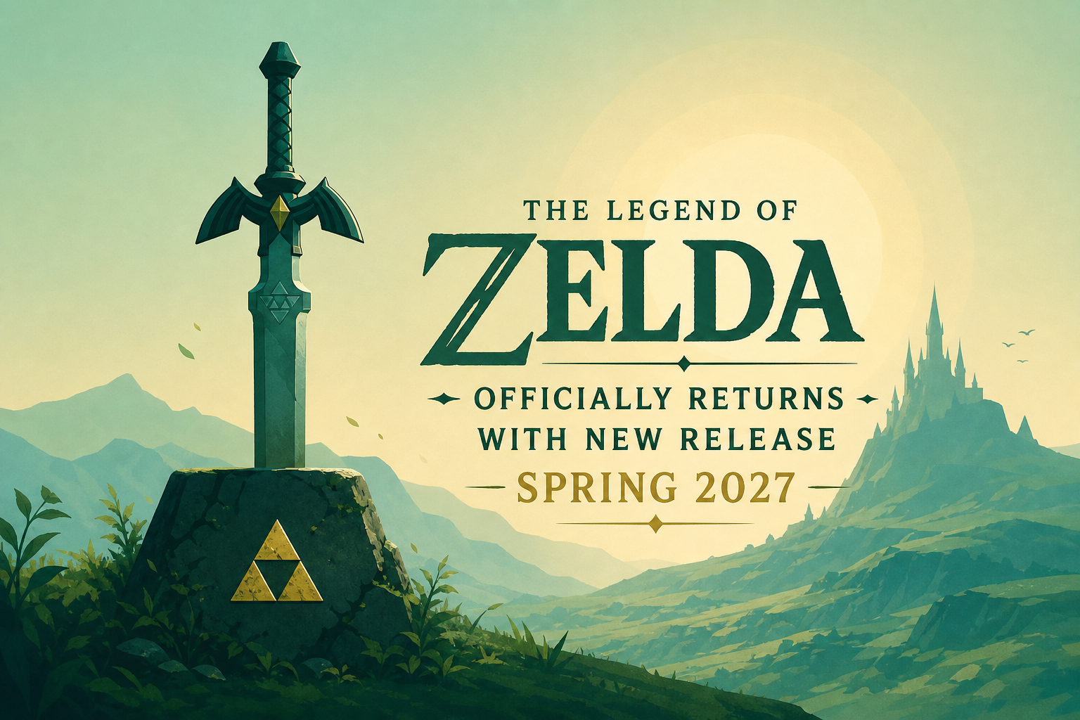 The Legend of Zelda Officially Returns With New Release Spring 2027
