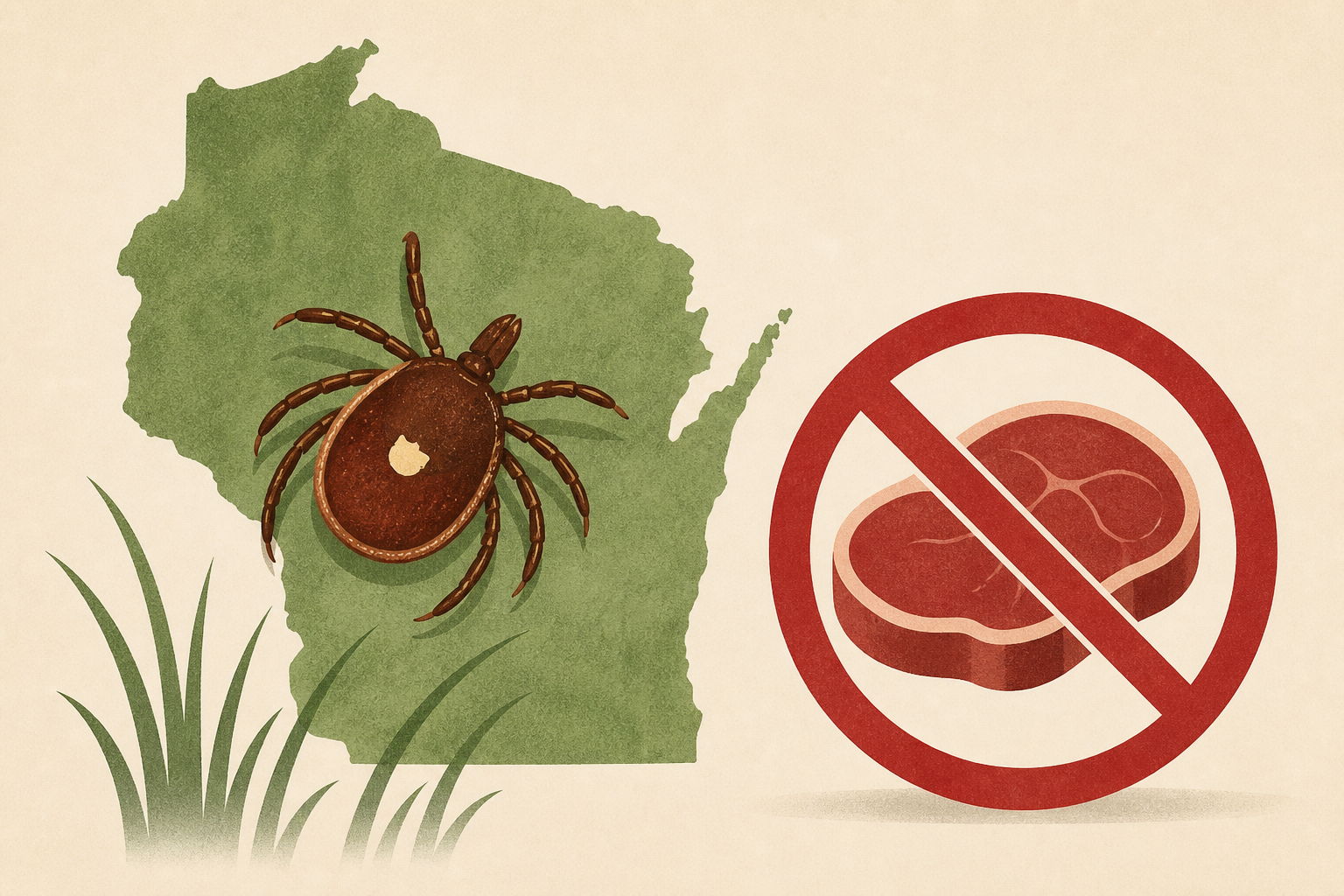 More lone star ticks, which cause red meat allergy, hit Wisconsin