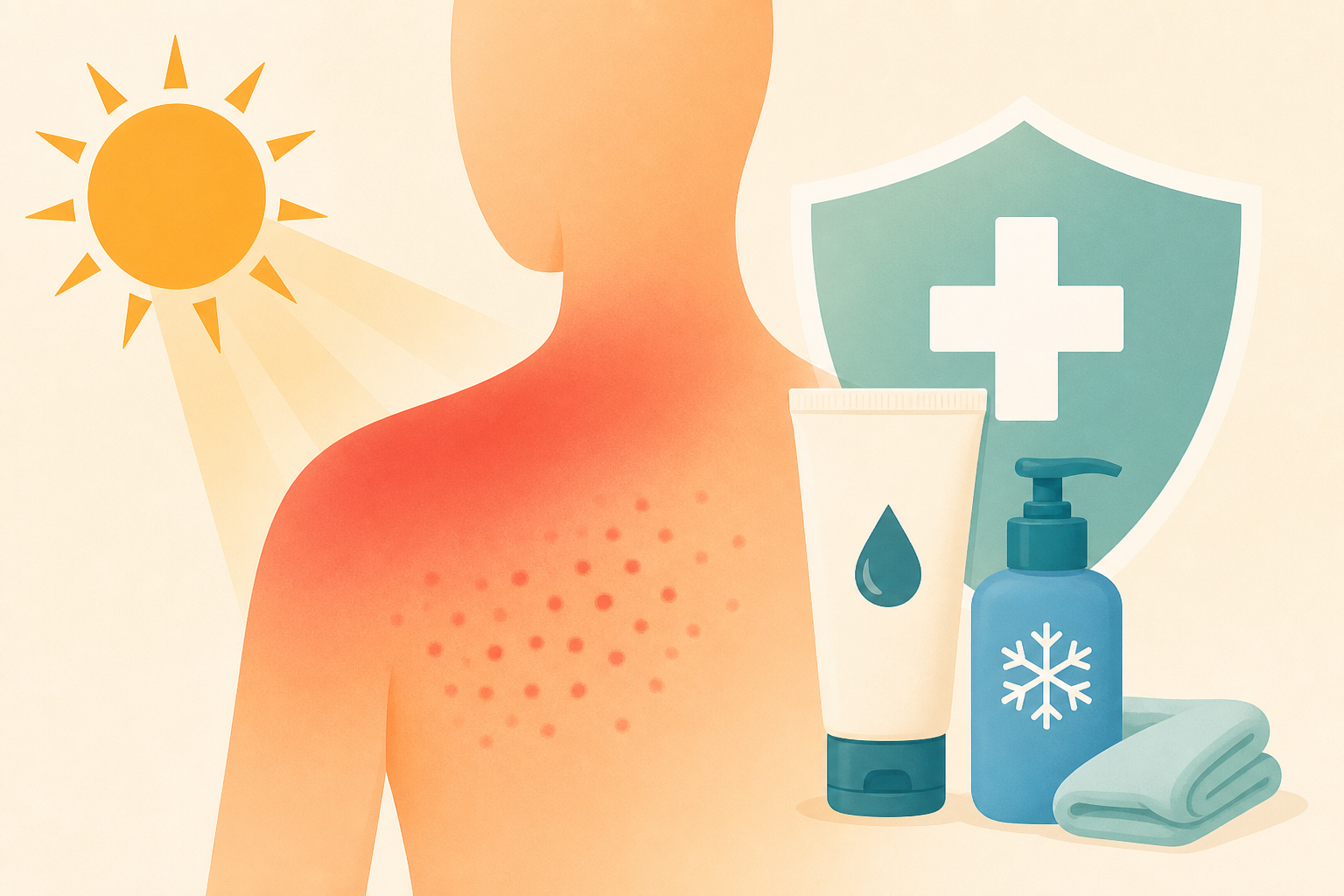 How to Treat and Avoid Heat Rash and Severe Sunburn