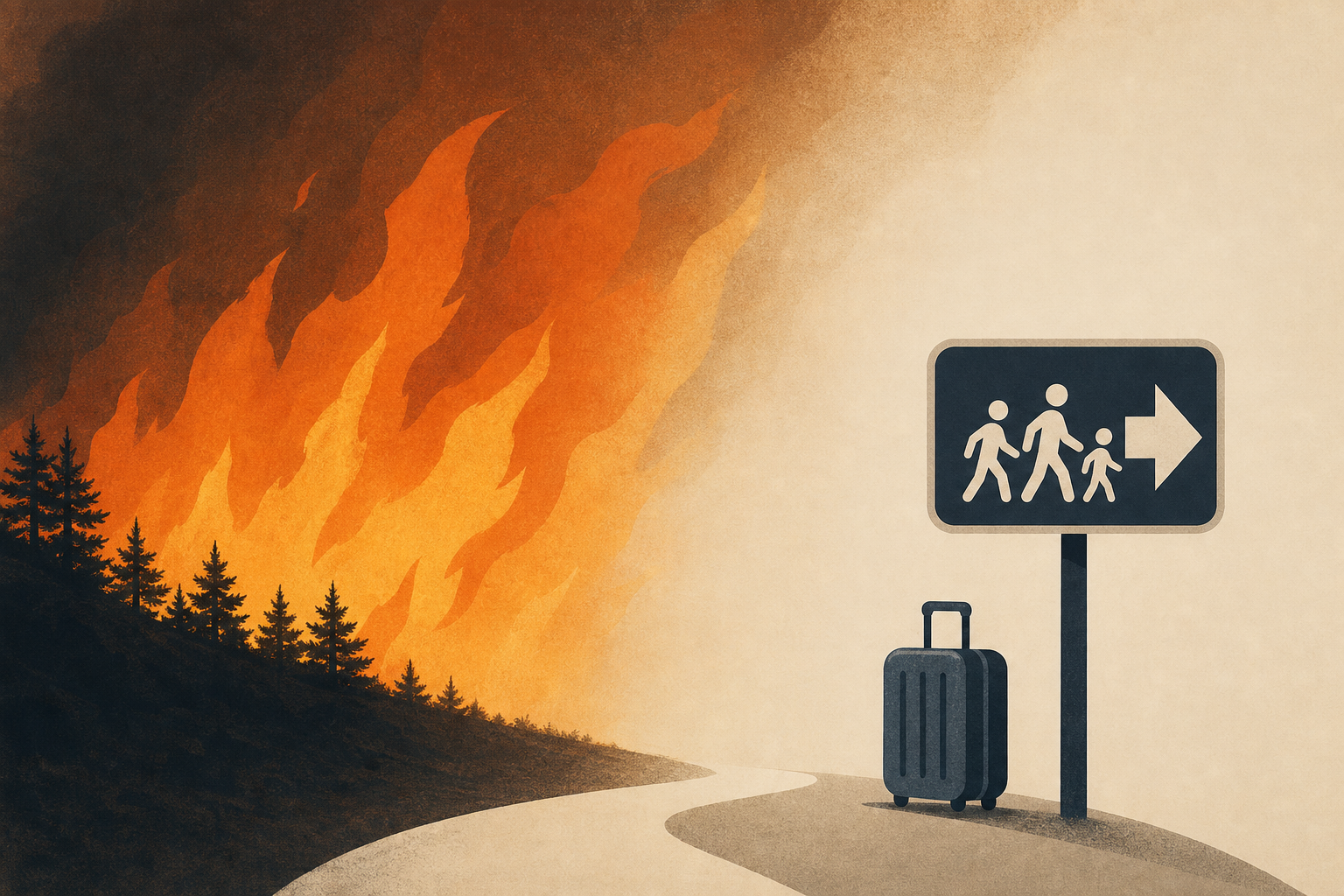 Thousands evacuated as wildfire rages in southwestern France