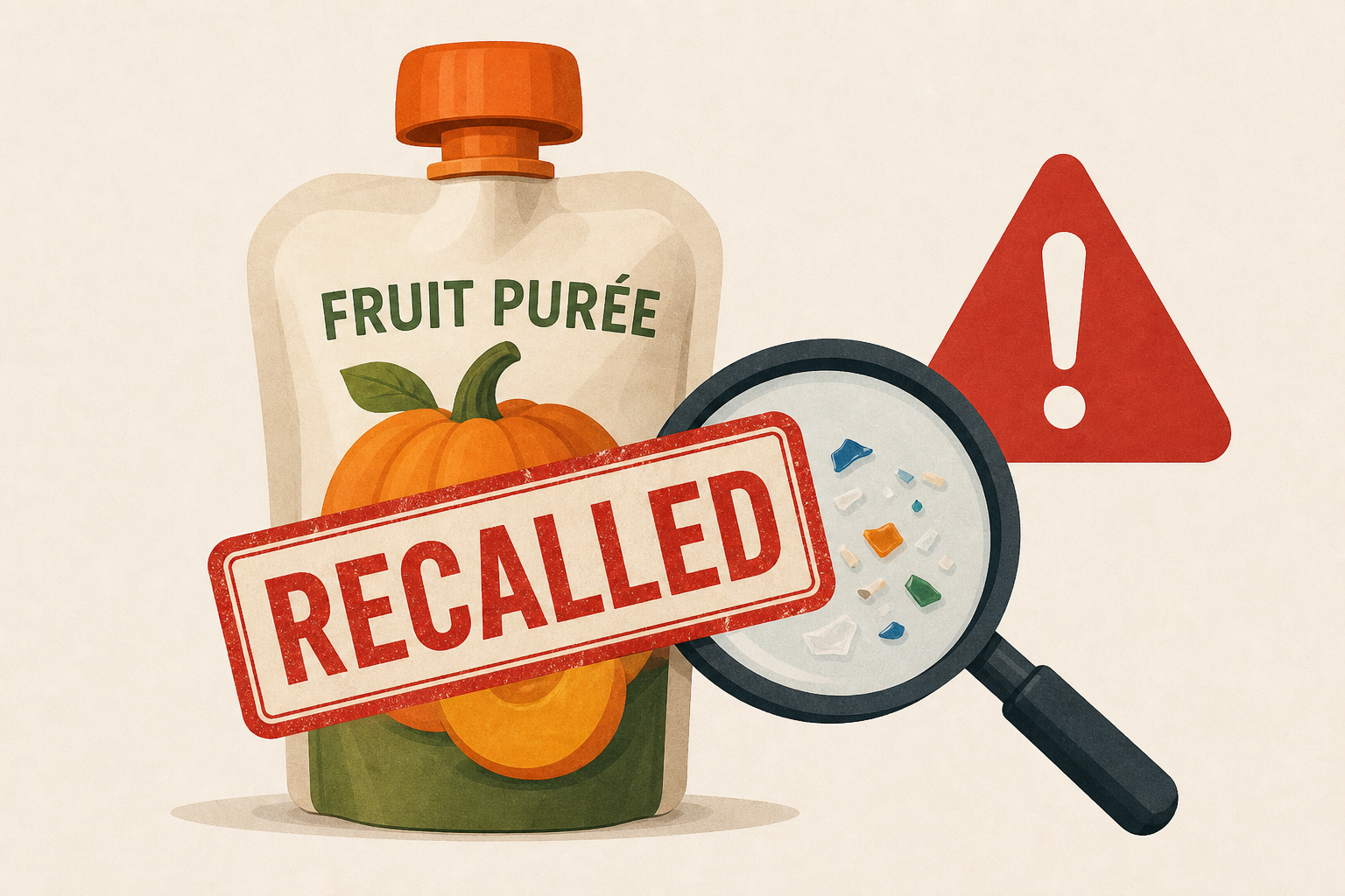 Pumpkin Tree fruit purée pouches recalled over plastic risk: FDA