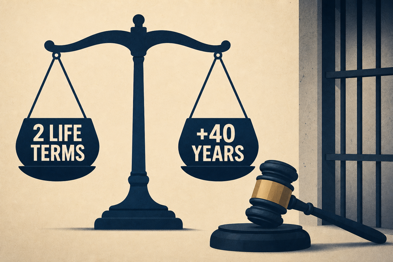 Vance Boelter sentenced to 2 life terms plus 40 years for killing Hortmans, shooting Hoffmans