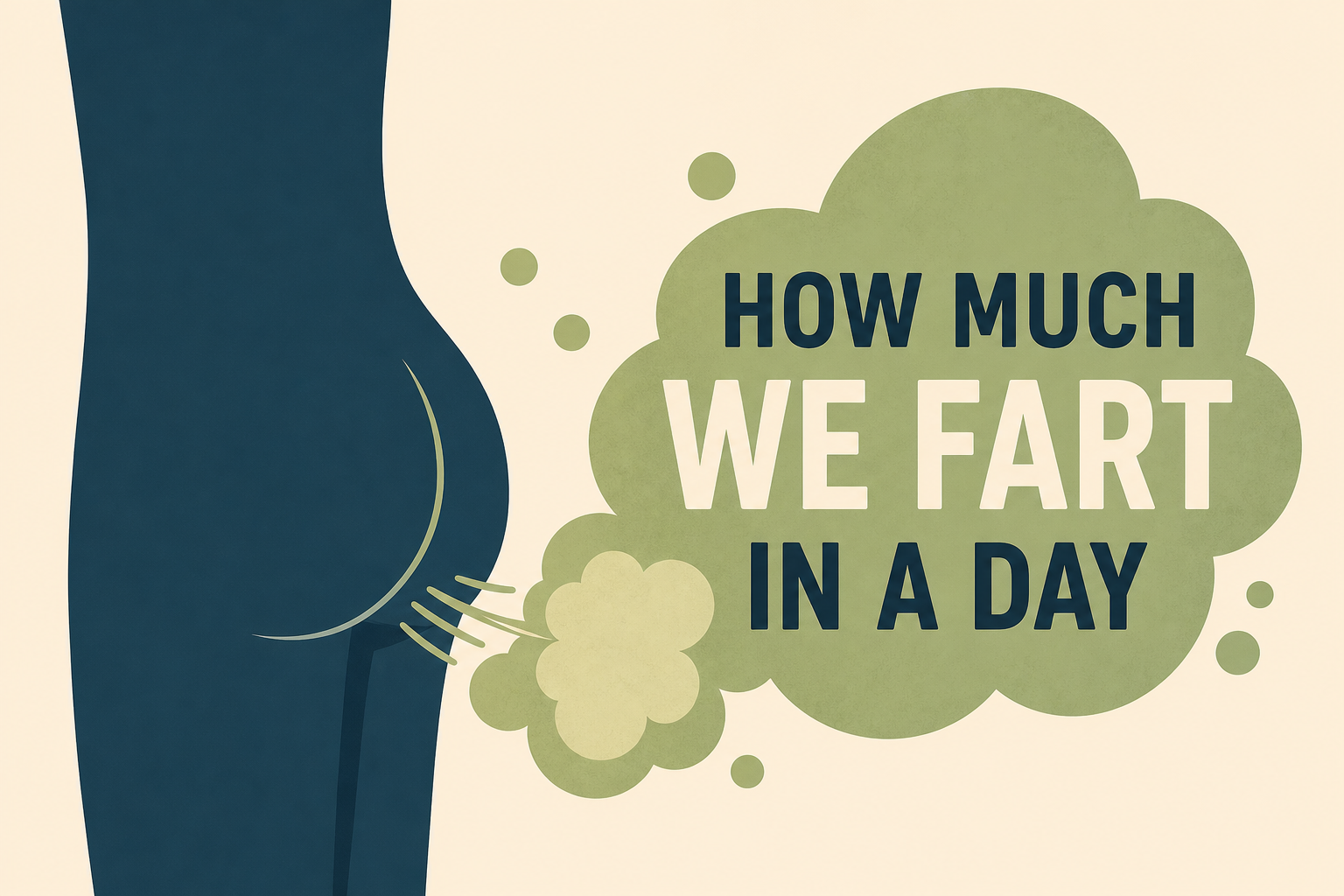 How much we fart in a day