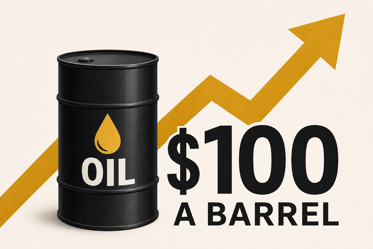 Global Oil Price Hits $100 a Barrel for First Time Since May