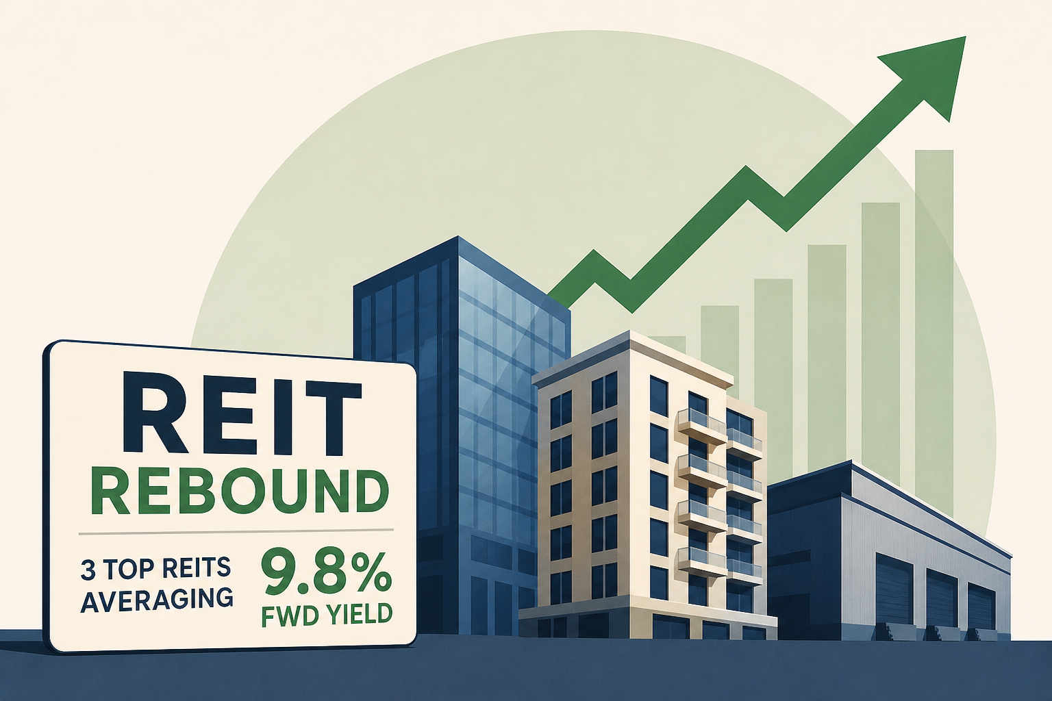 REIT Rebound: 3 Top REITs Averaging 9.8% FWD Yield
