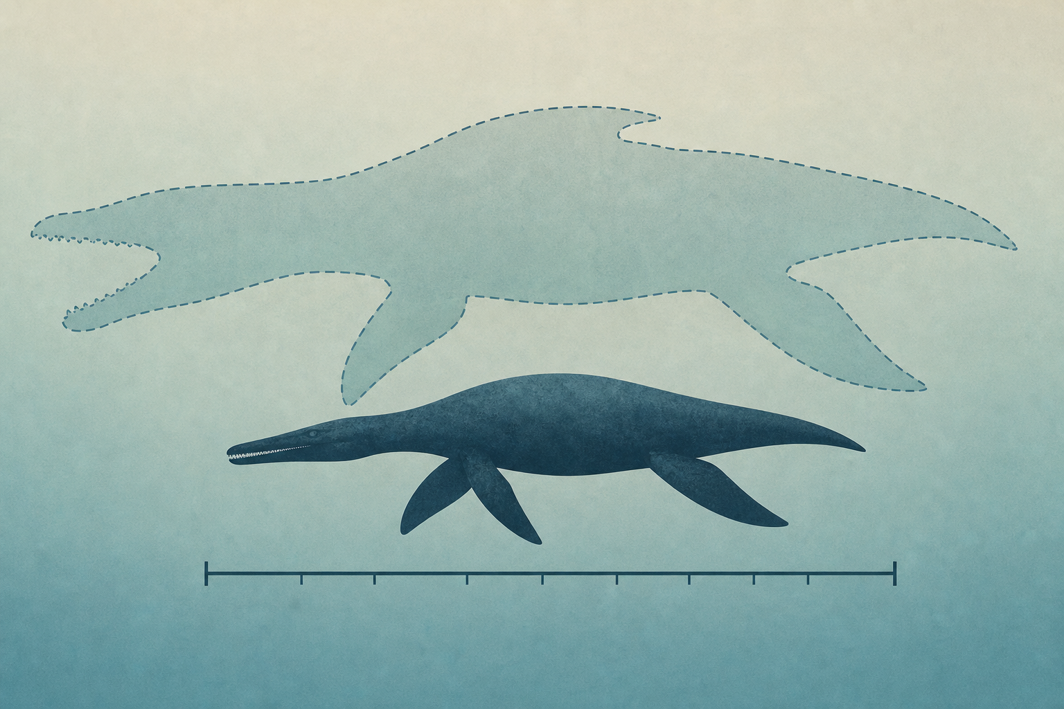 Jurassic Pliosaur Liopleurodon Was Big, but Not as Big as Once Feared