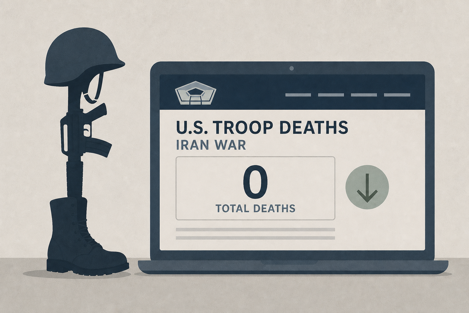 Number of U.S. Troop Deaths in Iran War Appears Lower on Pentagon Website