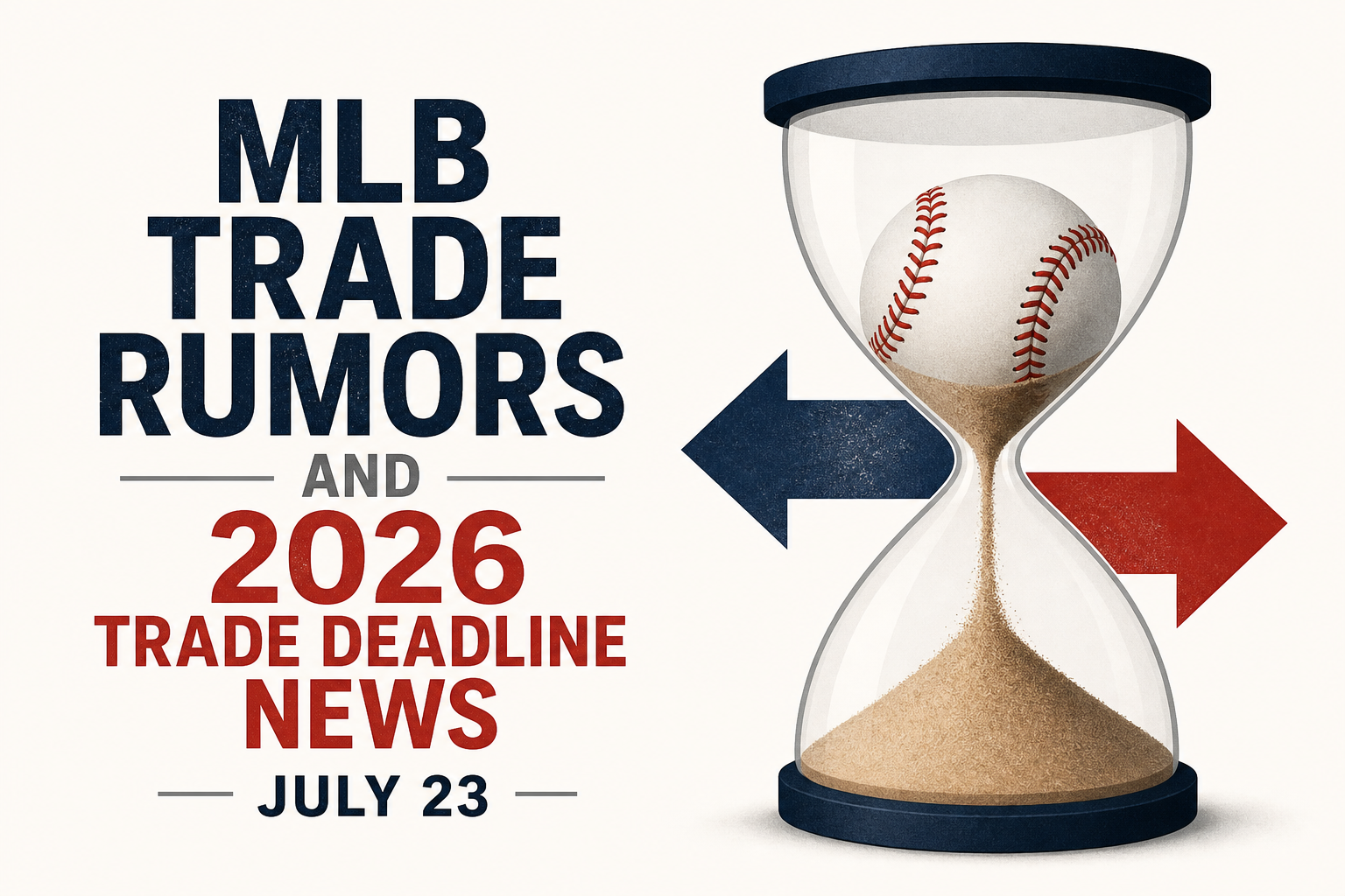 MLB Trade Rumors and 2026 Trade Deadline News July 23