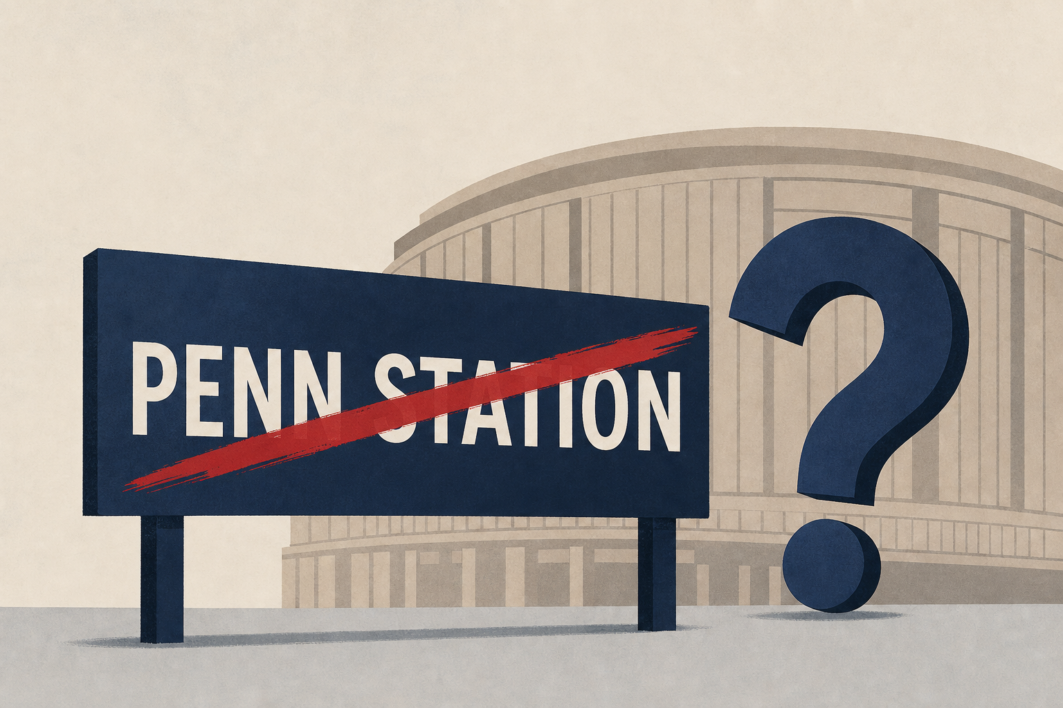 End of the Line for Penn Station? A Trump Official Calls for a New Name.