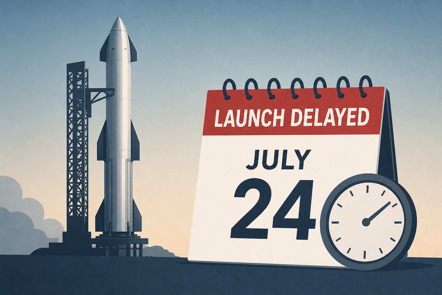 SpaceX Starship Flight 13 launch updates: SpaceX delays Starship launch to July 24