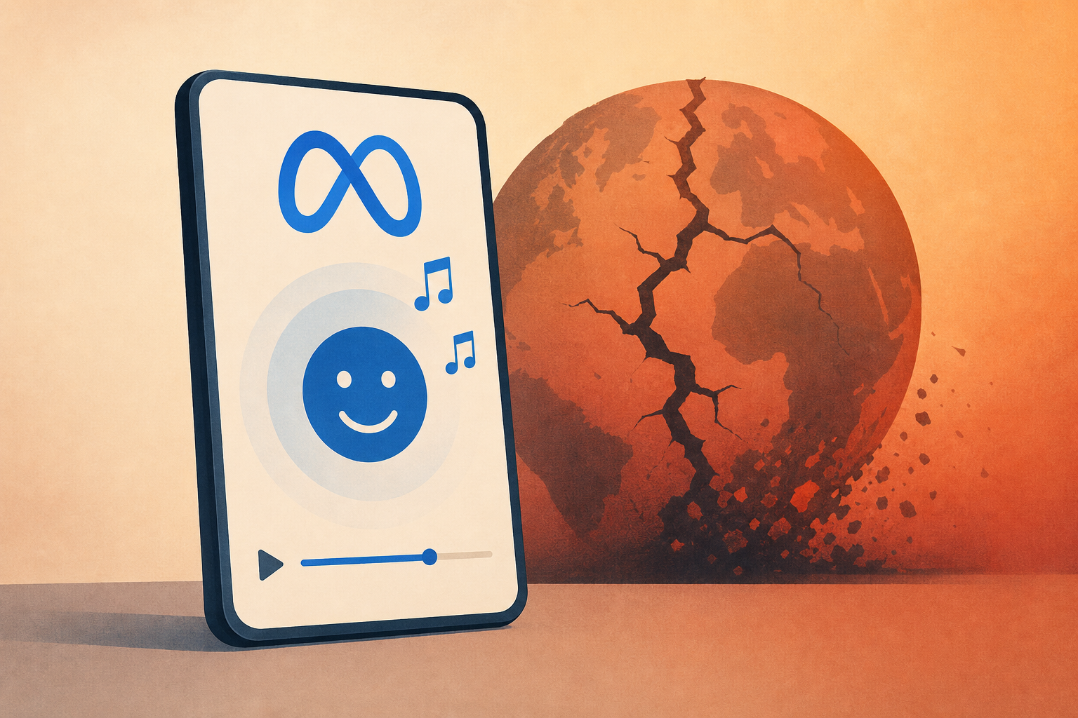 Meta’s New Feel-Good AI Ad Uses a Song About the World Ending