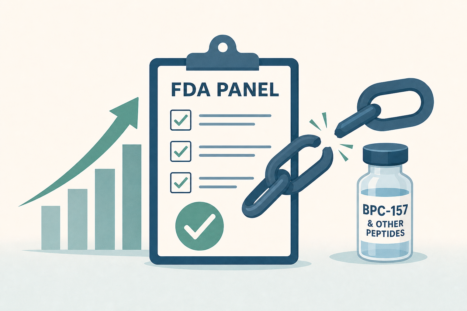 FDA panel recommends easing restrictions on several peptides, including BPC-157