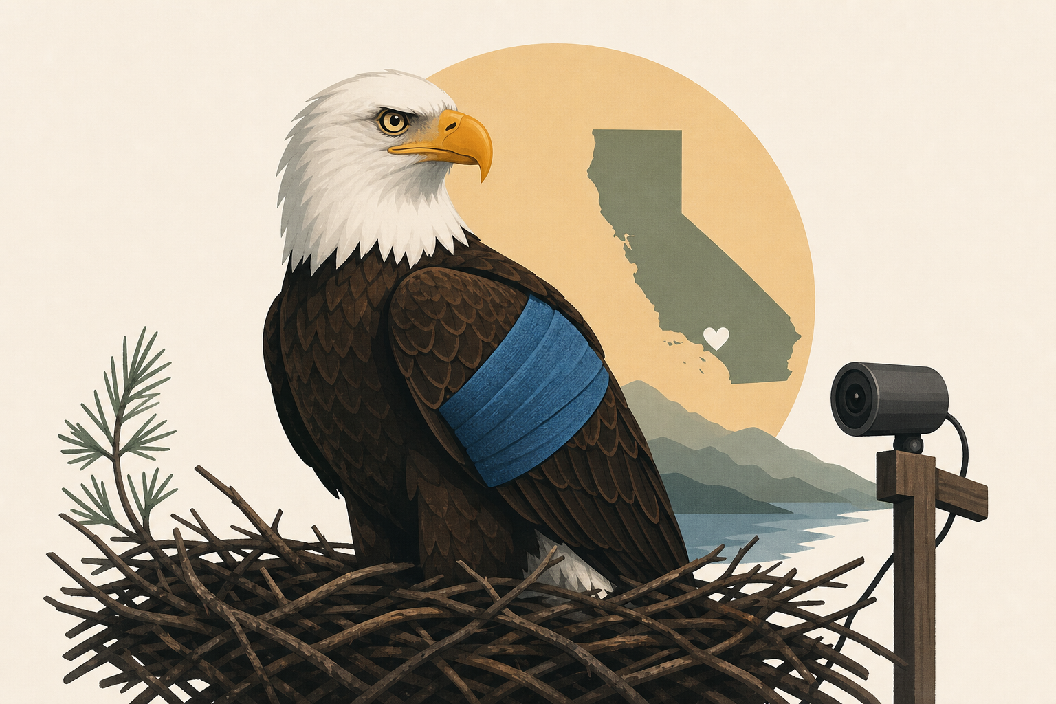 Jackie, Bald Eagle and Webcam Star, Is Recovering After an Attack in California