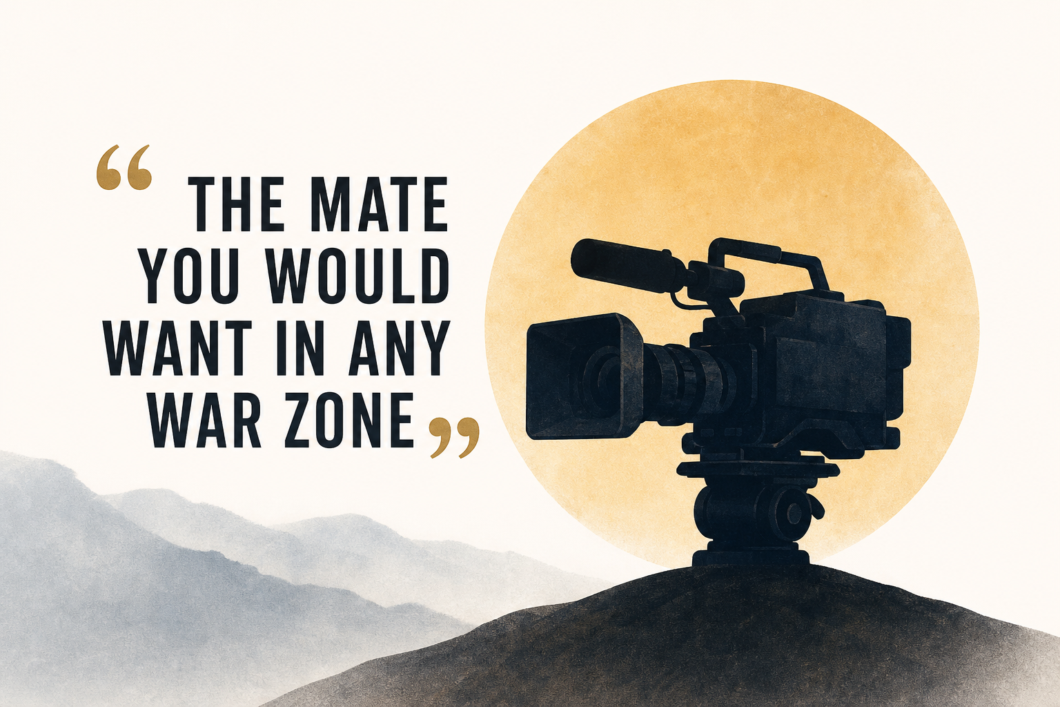 Derek Williams, longtime CBS News cameraman, remembered as "the mate you would want in any war zone"