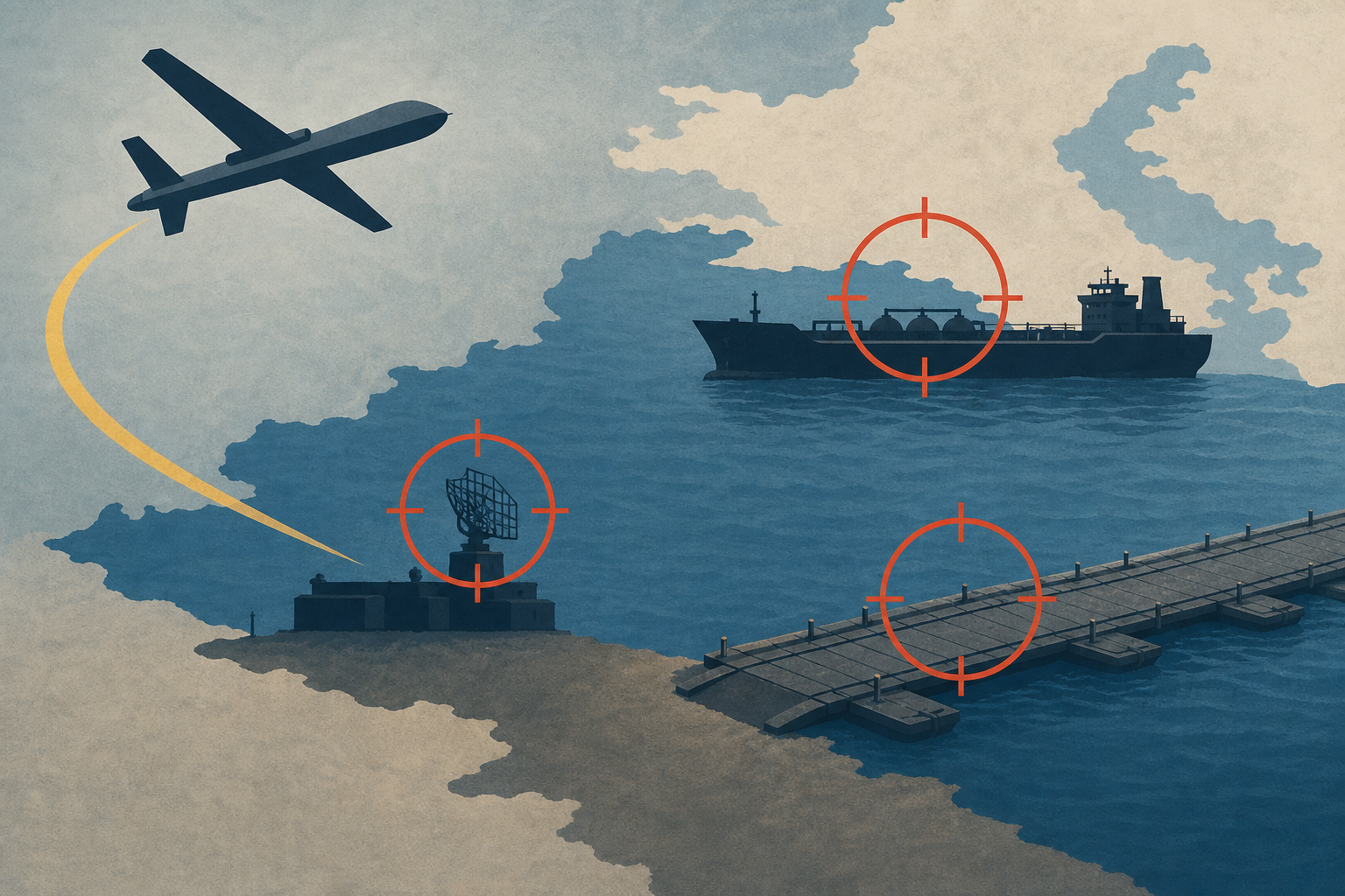 Ukraine Hits 3 Russian Targets, Including Tanker in Black Sea, Pontoon Crossing