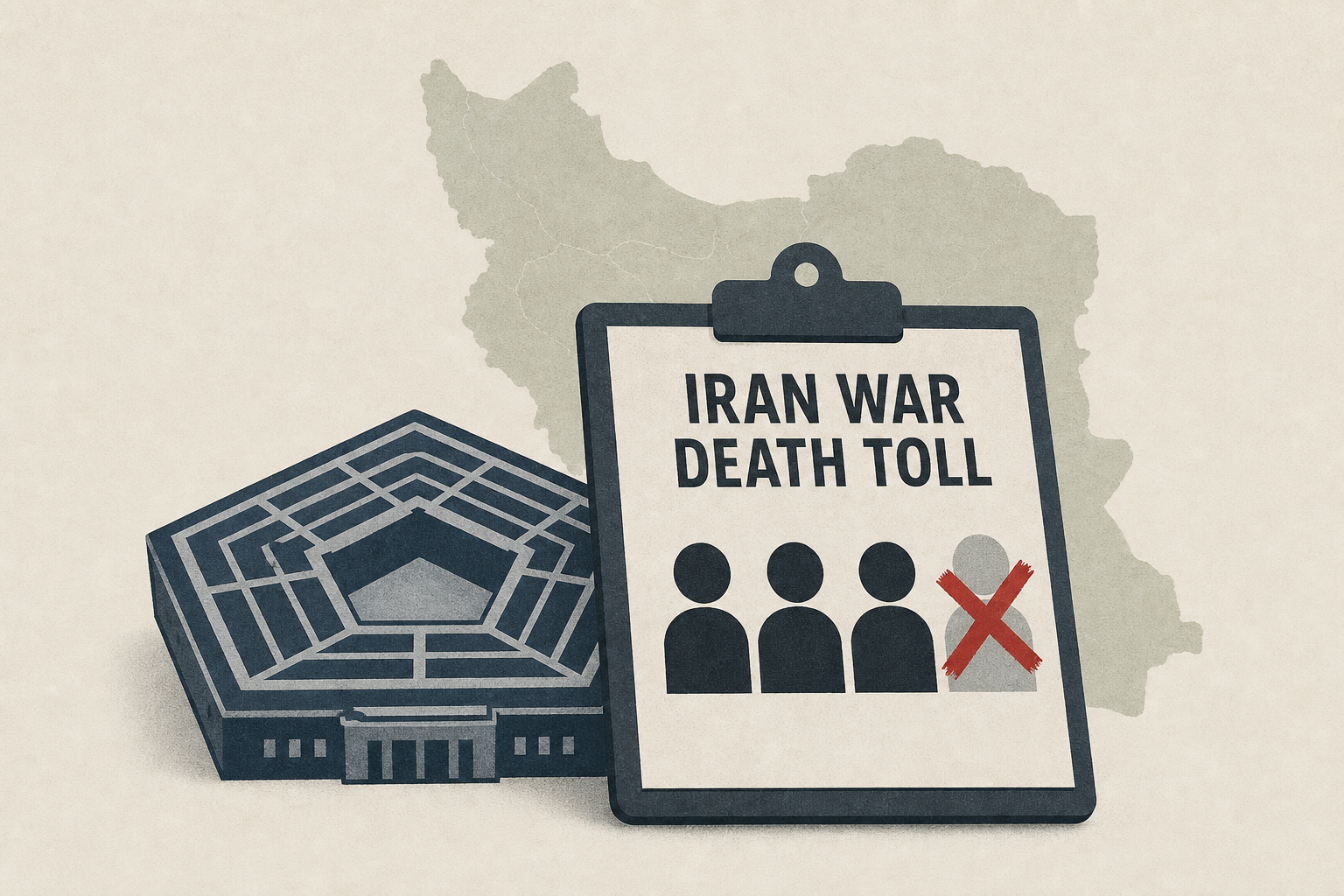 Pentagon removed four from official Iran war death toll