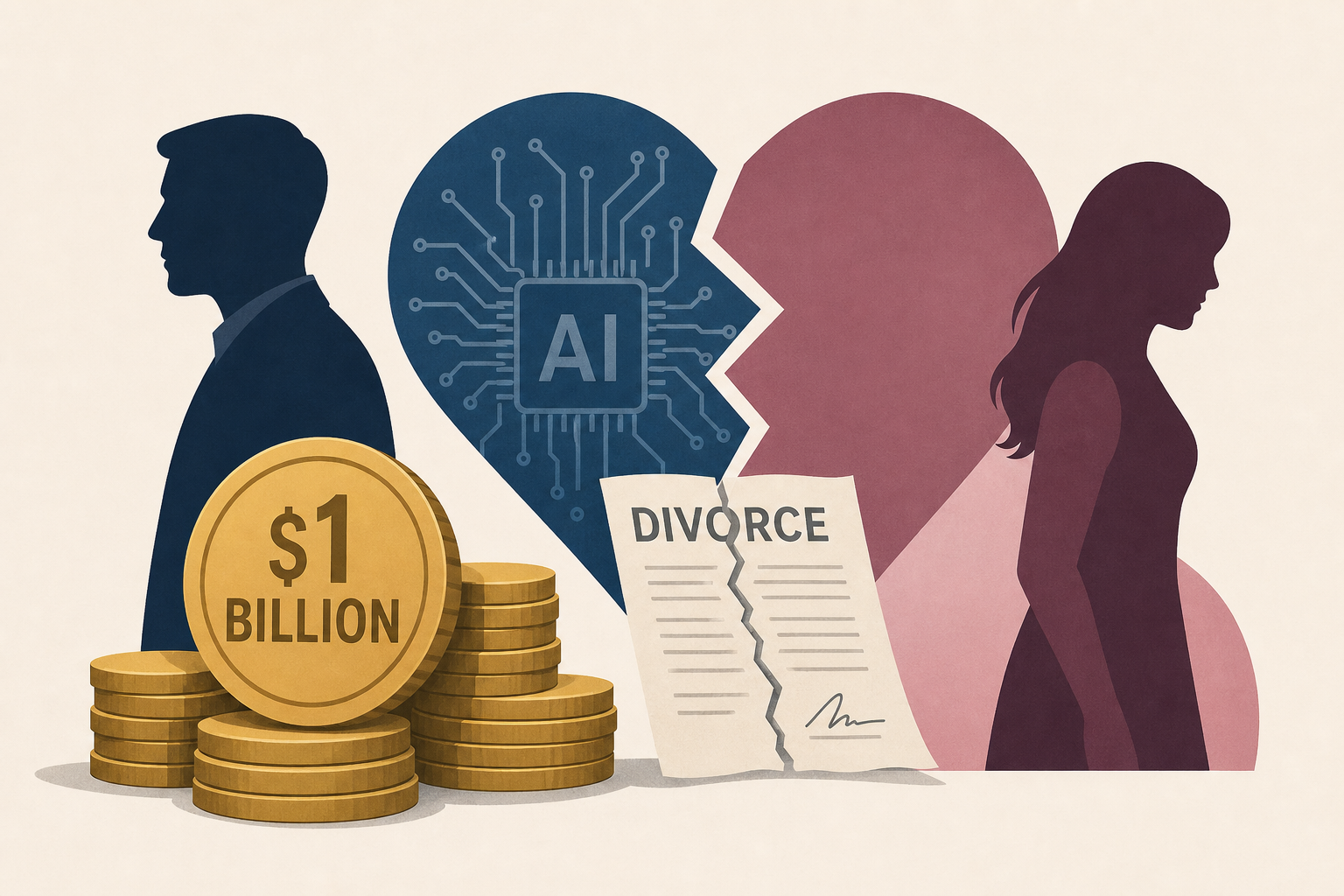 South Korean AI billionaire faces $1 billion divorce payout after 'marriage of the century' crumbles amid affair with younger woman