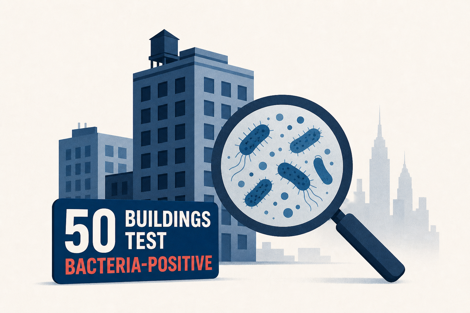 NYC Legionnaires’ update: 50 buildings test bacteria-positive