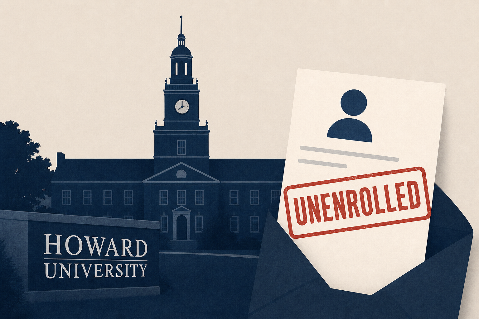 Howard University students unenrolled before fall semester
