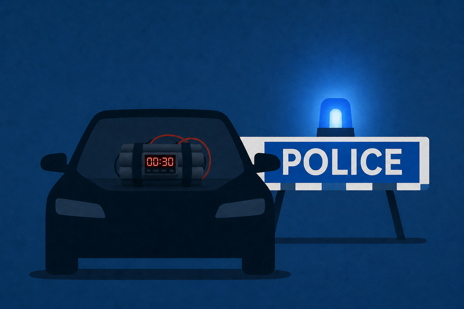Police 'intercept car with bomb on way to attack in NI'