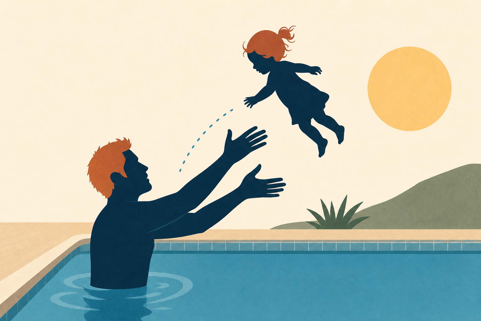 Prince Harry throws daughter Lilibet in swimming pool in newly released family holiday photos