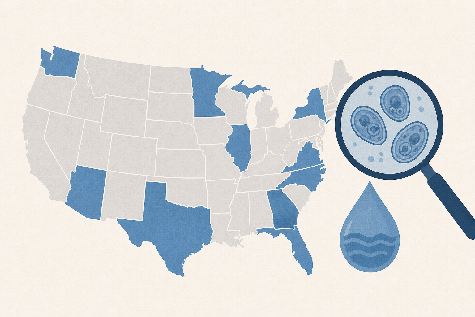 Cyclosporiasis outbreak expands to 9 states