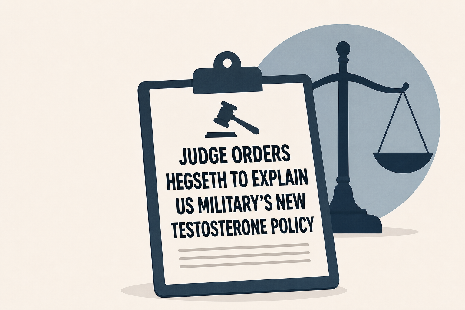 Judge orders Hegseth to explain US military’s new testosterone policy