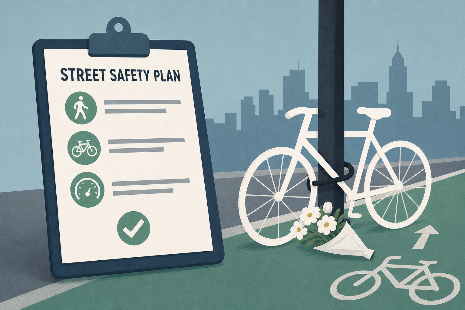 Wu delivers promised street safety plan, as outcry over cyclist death keeps up