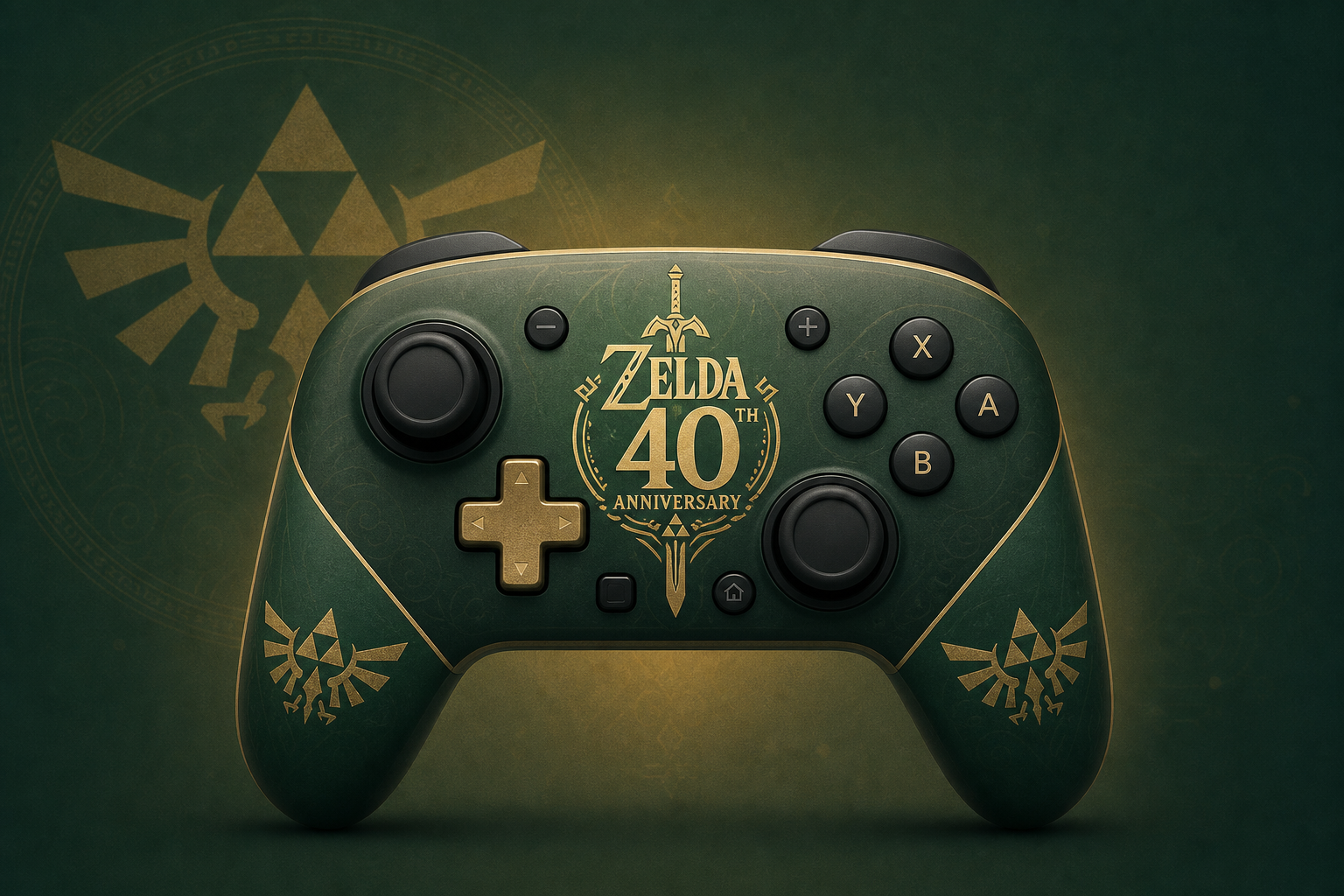 RUMOR: Switch 2 to get a Zelda 40th Anniversary Pro Controller