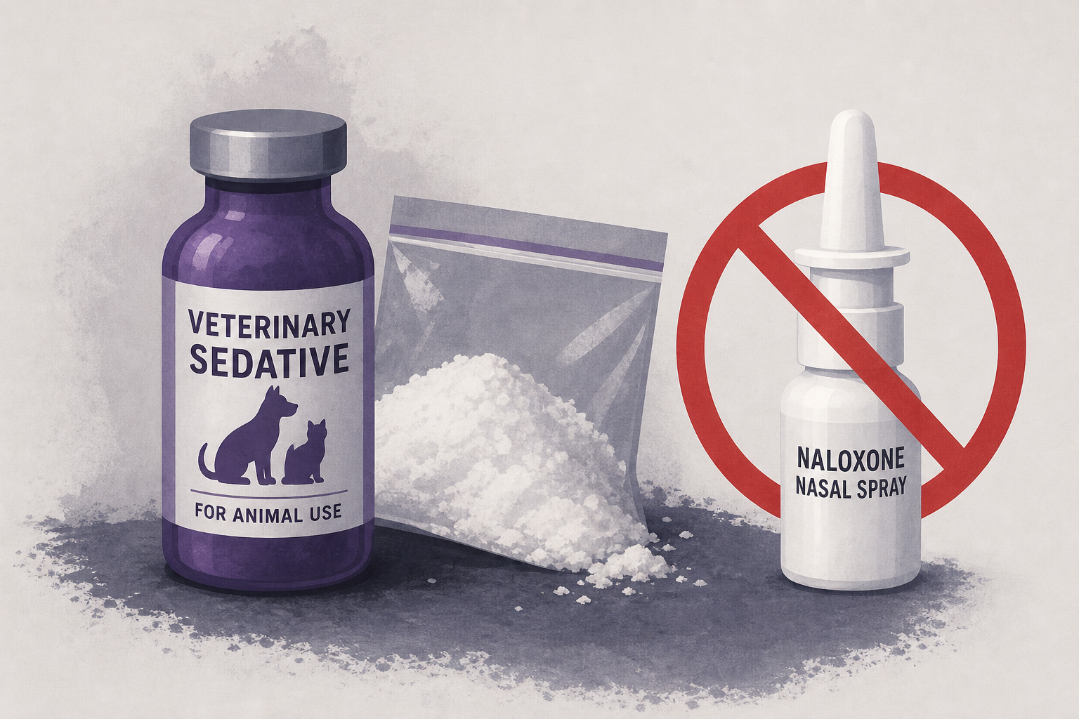 Veterinary sedative discovered in Utah's street drugs, cannot be reversed by Narcan