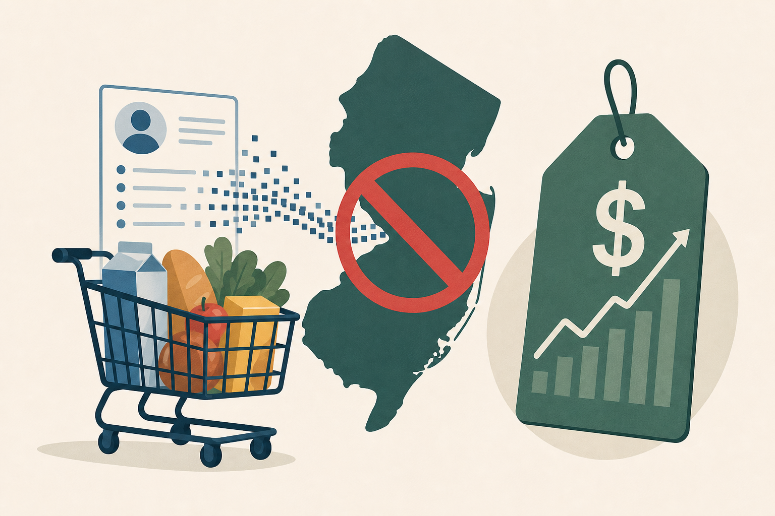 New Jersey bans grocery stores from using shoppers' personal data to set prices • Jersey Vindicator