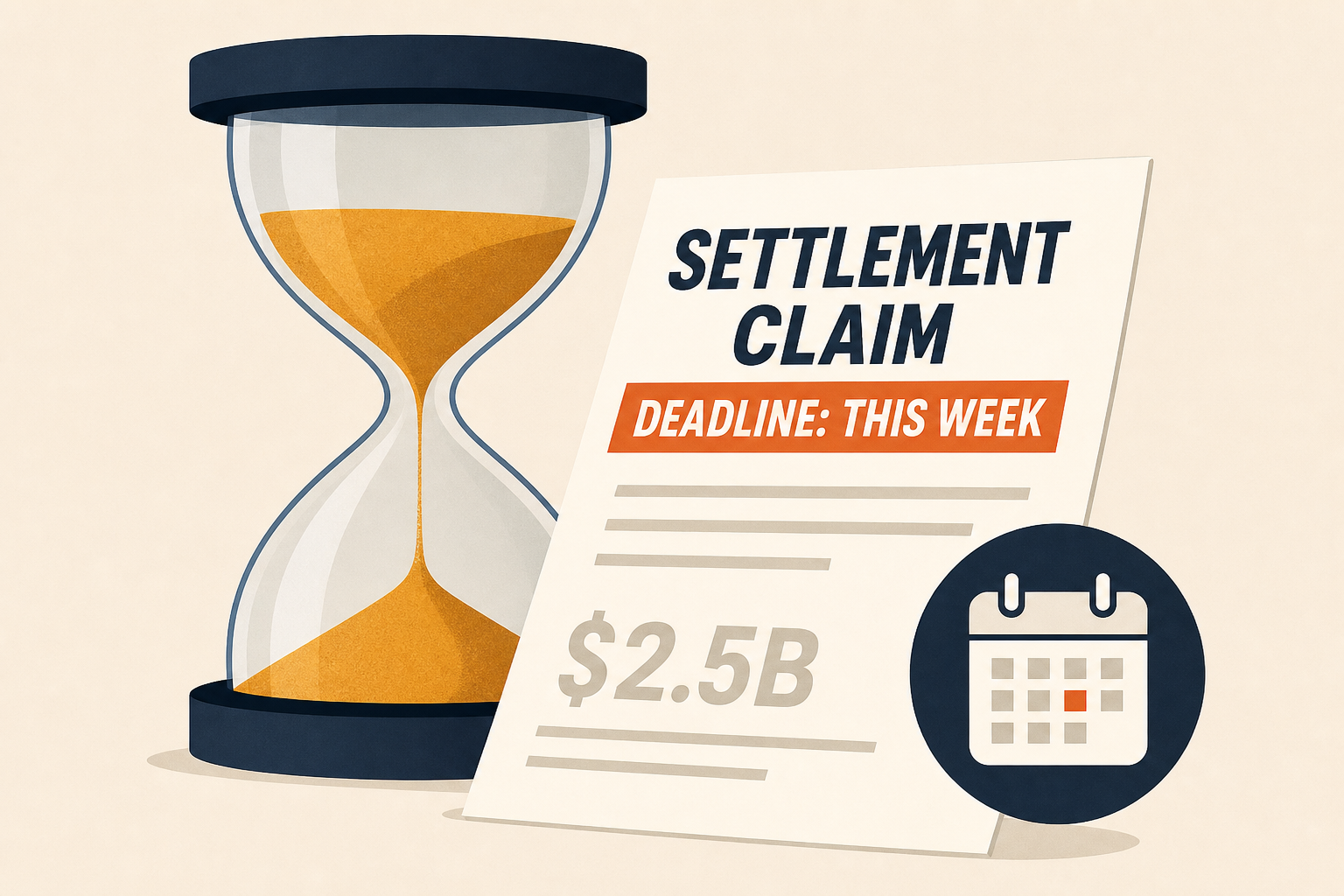 Deadline for Amazon's $2.5B settlement claims is this week