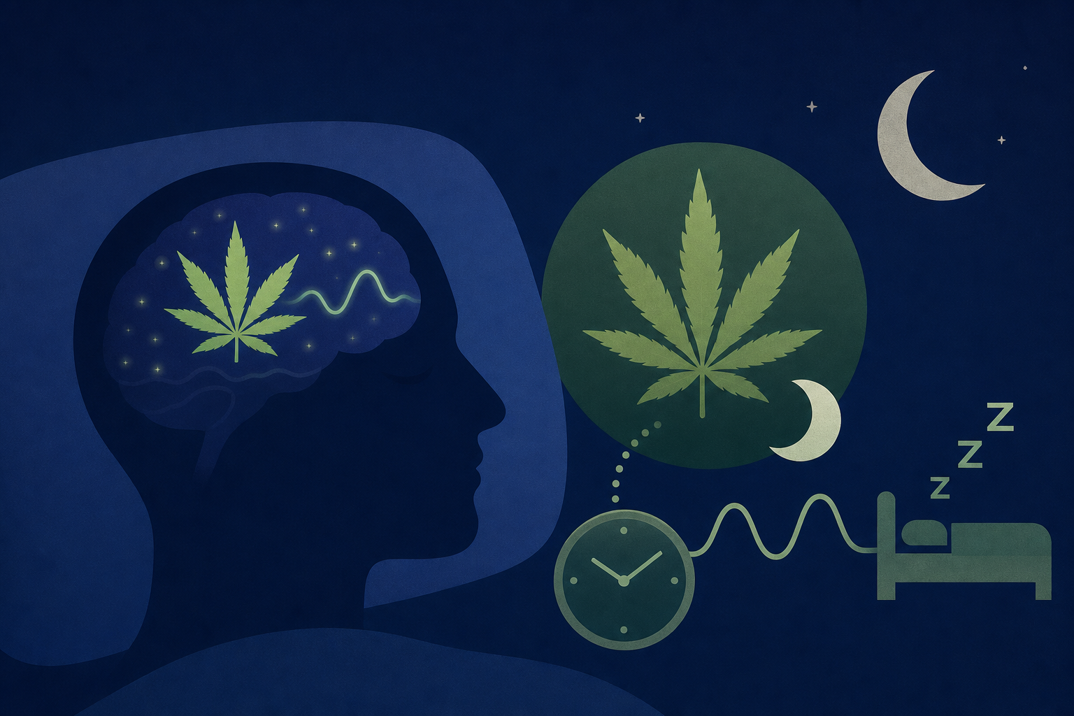 What weed before bed actually does to your sleep