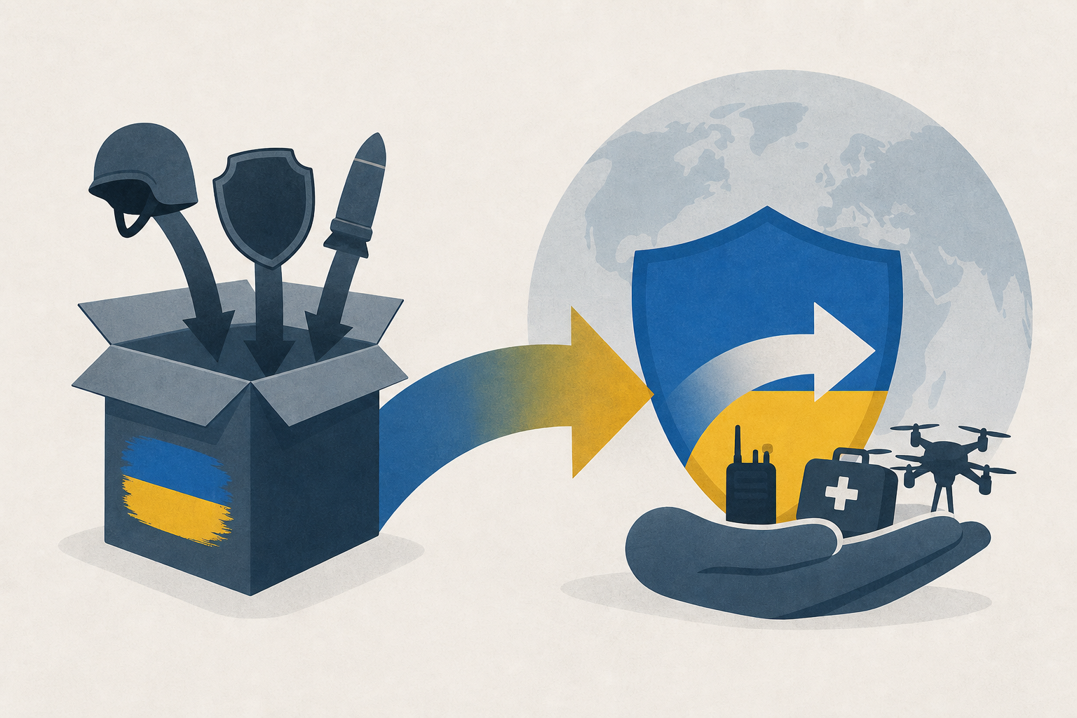 Ukraine Gone From Accepting Any Weapons to Leader Helping Allies