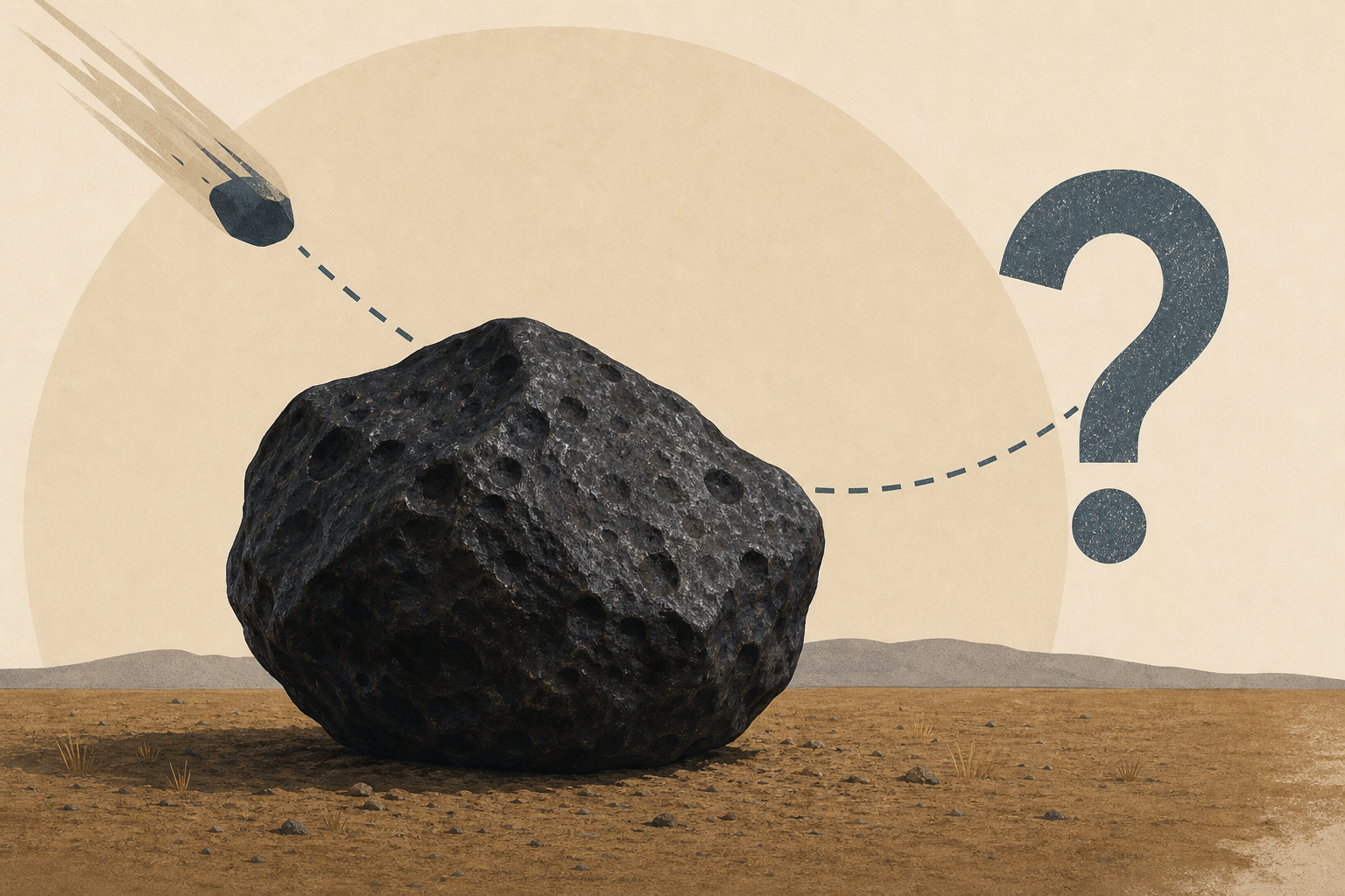 The Largest Intact Meteorite on Earth Is Still Exactly Where It Landed. But Why No Crater?