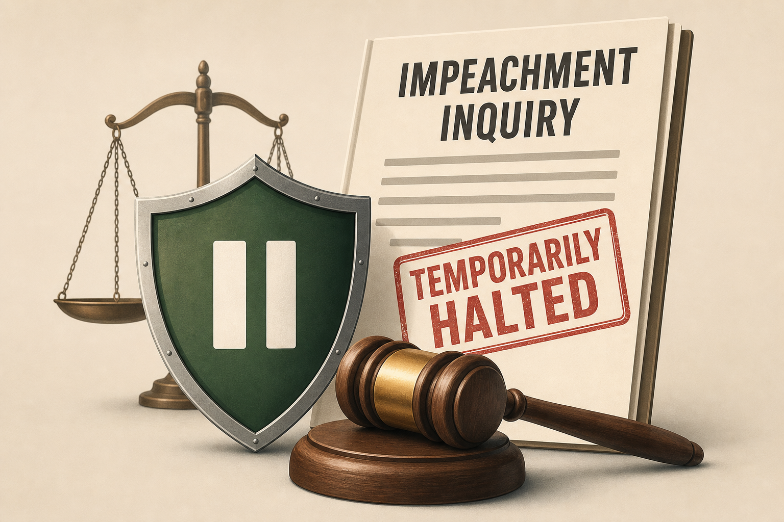 South Africa's President Cyril Ramaphosa wins bid to temporarily halt impeachment inquiry over 'Farmgate'