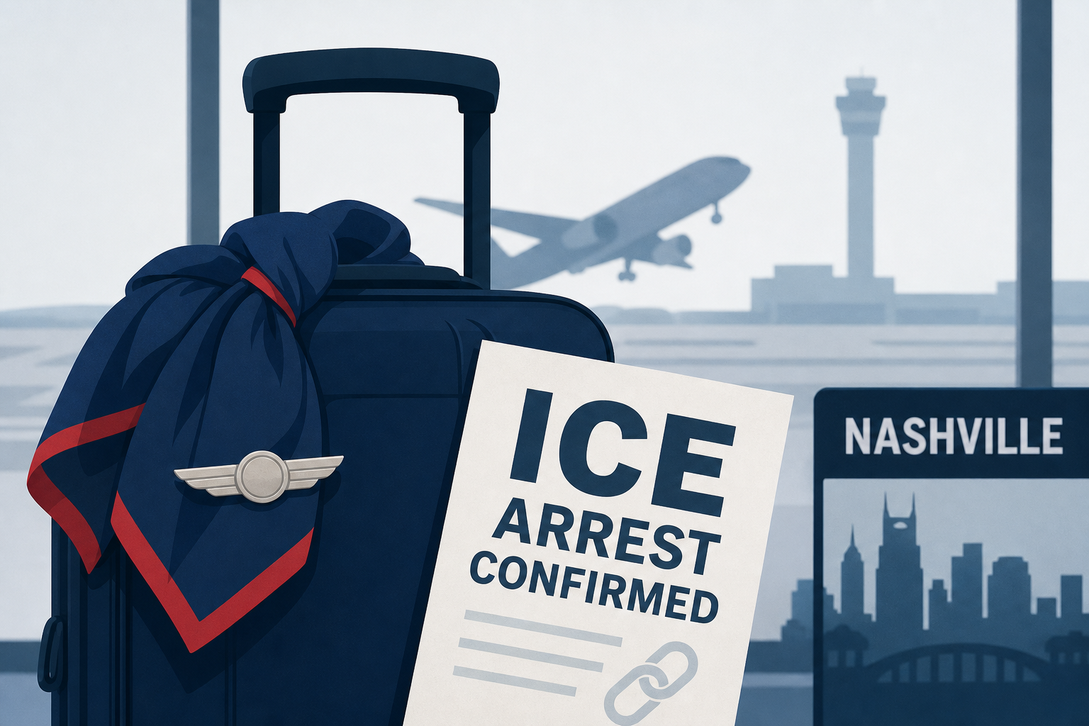ICE confirms arrest of Southwest flight attendant at Nashville airport