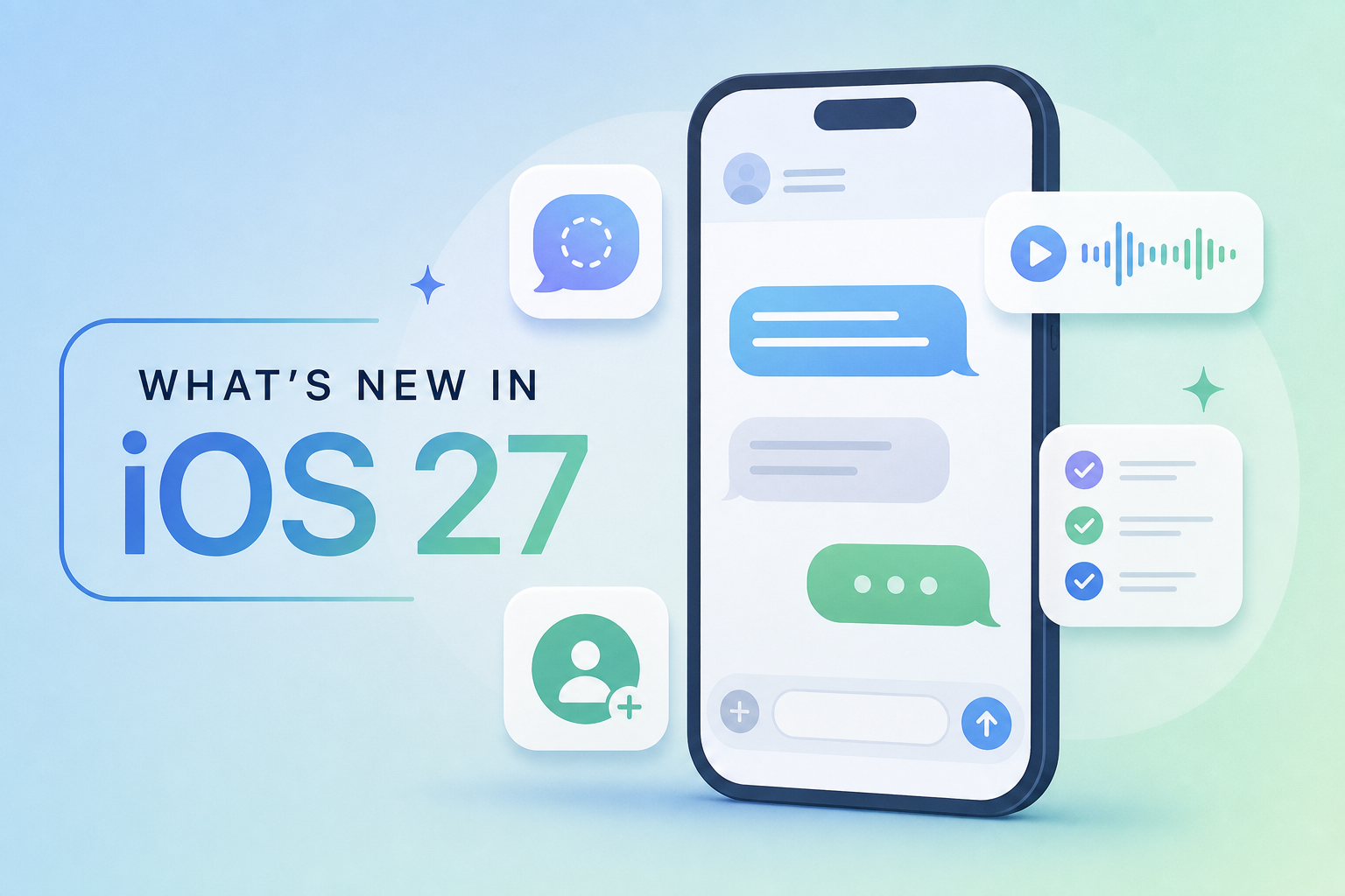 Here’s everything new for Messages in iOS 27