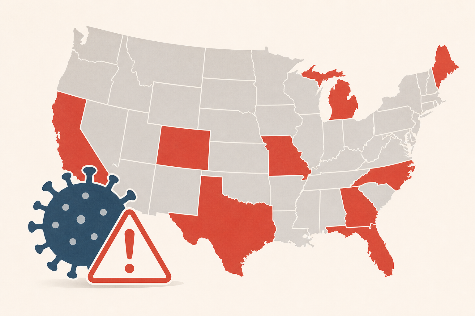 CDC says outbreak is in nine states
