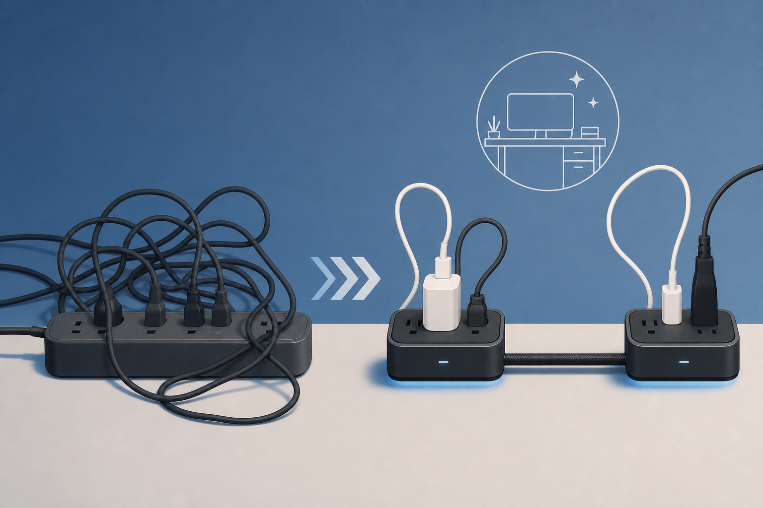 Anker's split-design power strip finally solves the cable clutter problem on your desk