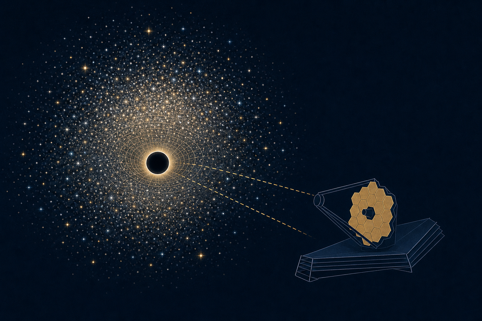 Hubble and Webb uncover Omega Centauri’s first stellar-mass black hole after 23 years of observations