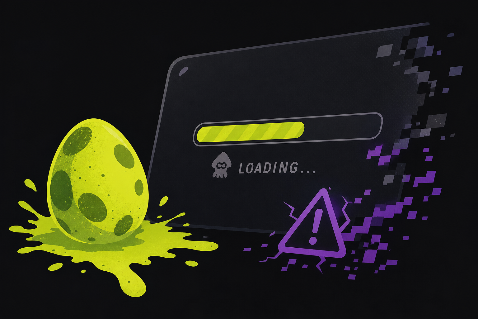 Splatoon Raiders has a loading screen Easter egg that can also crash the game