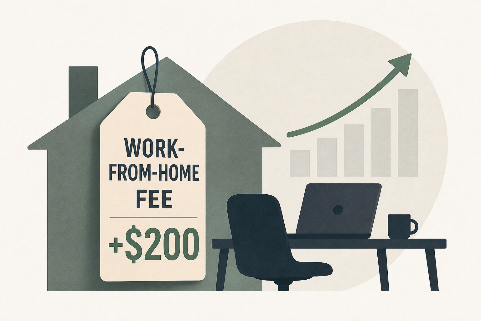New rental trend? Rental listing adds $200 'work-from-home fee'